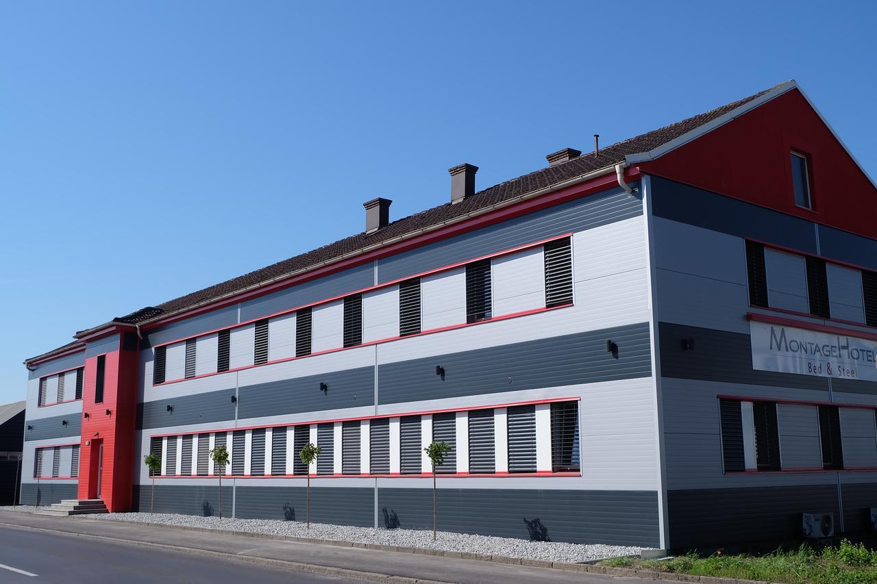 Montagehotel Bed&Steel Linz Exterior foto